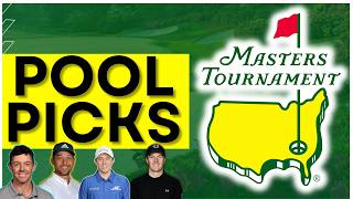 2026 Masters Golf Pool: Who to Pick in your Masters Pool in Each Tier