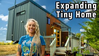 She Designed an Epic Expanding Tiny House for More Freedom