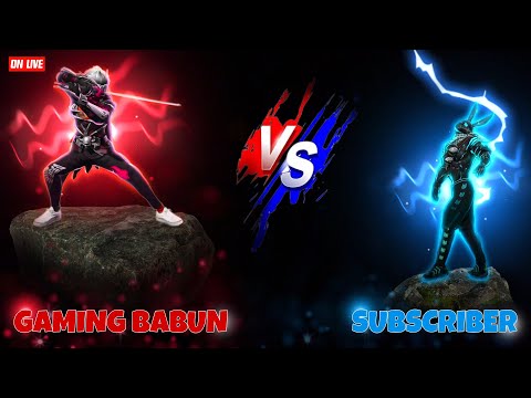 Gaming Babun 1 Vs 1 with Subscriber 🤩 Free Fire Live 🔥 #live#freefire#classyff#gyangaming#rdx&rocky