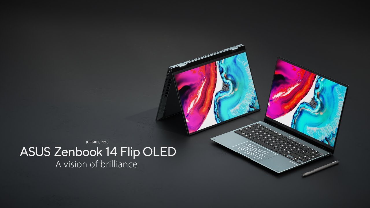 Zenbook 14 Flip OLED (UP5401, 11th Gen Intel)｜Laptops For Home｜ASUS Global
