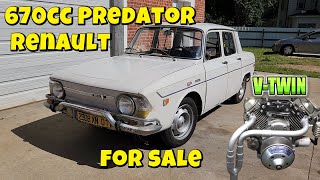 S5 E24. The 670cc Predator powered 69 Renault goes on its last ride.