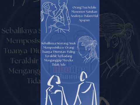 Ketika ada dianggap tidak ada,ketika tidak ada bersikap berbakti #curahanhati #orangtua