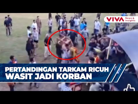Pemain Pukul Wasit, Laga Tarkam Piala Bupati Pasangkayu Chaos