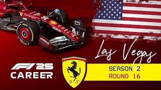 Decydujące starcie - Finał Sezonu 2 | F1 25 Kariera – S2 R16 GP Las Vegas 🇺🇸