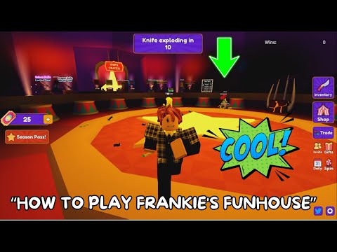 How to play FRANKIE'S FUNHOUSE in Roblox! 💥#roblox #robloxgames #robux