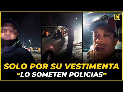 Policía Estatal queriendo aprovecharse del “DOBLE NO CIRCULA”.