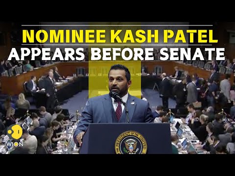 U.S. Senate LIVE: Trump FBI Director Nominee Kash Patel Faces Fiery Senate Confirmation Hearing