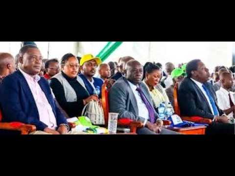 LIVE: GACHAGUA, KALONZO AND THEIR TROOPS IN TIMAU, MERU.