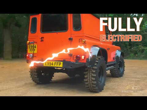 Electrifying Classics: 1987 Land Rover Defender 90 Conversion