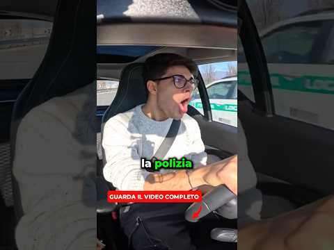 POV: stai andando veloce e passa la POLIZIA 👮🏻‍♂️