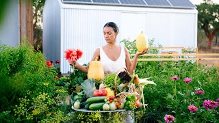 What I Eat in a Week to Stay Healthy & Fit from my Vegetable Garden