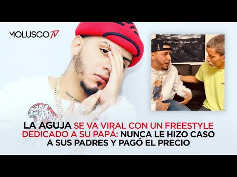 “Escogí La Calle y Pague El Precio” Nael La Aguja viral con FreeStyle pidiéndole perdón a su papá