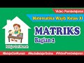 Matrix Operations and Properties