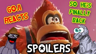 Goji-Reacts: SO HE'S FINALLY BACK!!! (DK Bananza Spoilers)