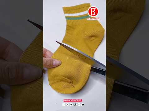 Cut off the single sock you don’t wear and remodel it like this Part