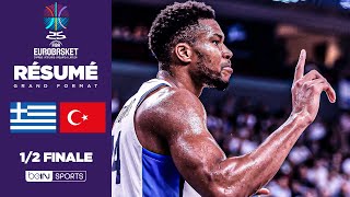 Résumé - Euro Basket : GRECE vs TURQUIE - 1/2 finale
