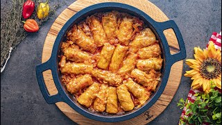 Sarmale de porc cu mamaliguta