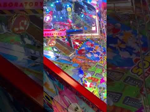 NEW SONIC PINBALL MACHINE!  #sonic #sonicthehedgehog #sega