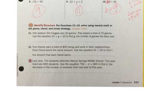 7.1 Independent Practice Answer Key - XpCourse