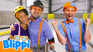 Parque de patinaje con Blippi y Meekah 🛹 Blippi Español