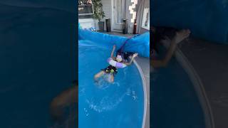 LILLY LOVE BRAIDS STUCK IN POOL!!