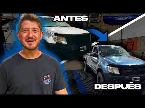 Mi primer ploteo!!! Ranger cabina simple!