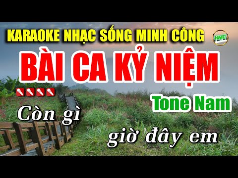 Karaoke Nhạc Sống Tone Nam Dễ Hát | Chọn Lọc Nhạc Trữ Tình BOLERO – BÀI CA KỶ NIỆM