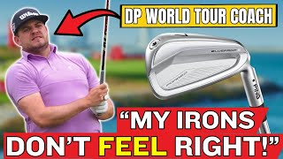 DP Tour Coach Says His Irons Feel ALL WRONG… Can We Fix Them?!