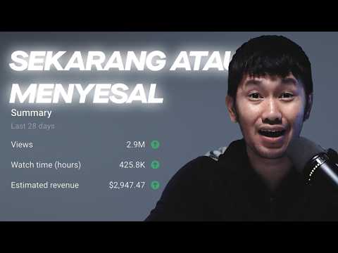 Cuan dari YouTube dari 0 | ALGORITMA 2025 GAMPANG BANGET!!