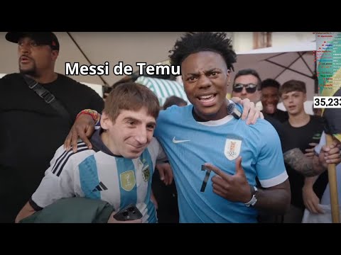 iShowSpeed Meets Messi in Uruguay!