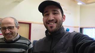 Father and Son Learning Inuit Culture in Sanirajak, Nunavut