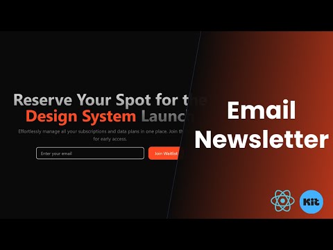 Build an Email Newsletter in React with ConvertKit