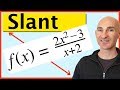 Finding Slant Asymptotes in Rational Functions