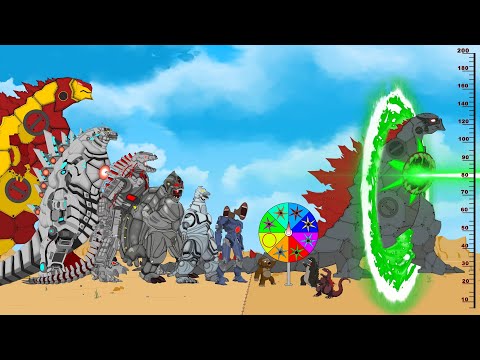 Evolution of MECHAGODZILLA & KONG, SIREN HEAD: What is an Energy Transformation??? - FUNNY CARTOON