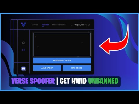 Verse Permanent Spoofer | Fix Hwid Bans in 2024