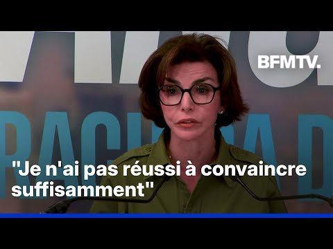 "Je n'ai pas réussi à convaincre suffisamment": Rachida Dati reconnaît sa défaite à Paris