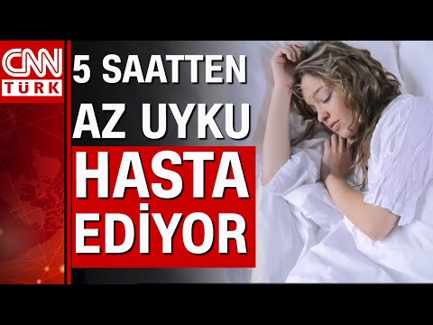 5 saatten az uyuyorsanız dikkat!