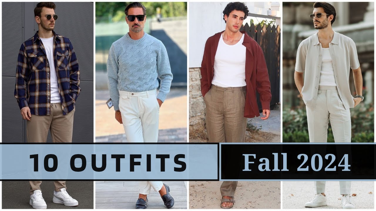 10 Latest Fall Outfit Ideas for Men 2024 | Men’s Fashion