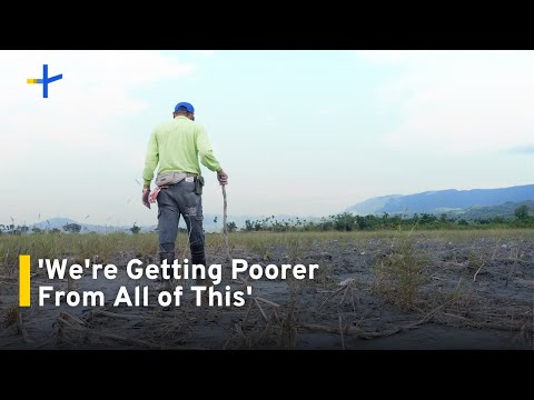 YouTube video thumbnail: Hualien Rice Farmers Await Government Help For Mud-Covered Fields
