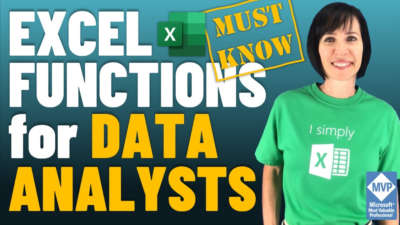 Top Excel Functions for Data Analysts & What NOT to Waste Time Learning