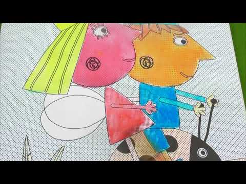 Ben and Holly's Friends Little Kingdom ! Water Coloring Pages ! kids toys