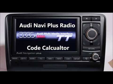 Audi Radio Code Finder 11 2021