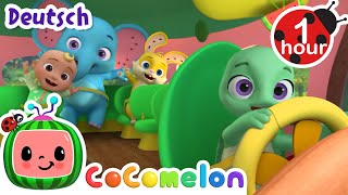 Bus Badelied 🚌🛁 CoComelon Deutsch | Cartoons und Kinderlieder