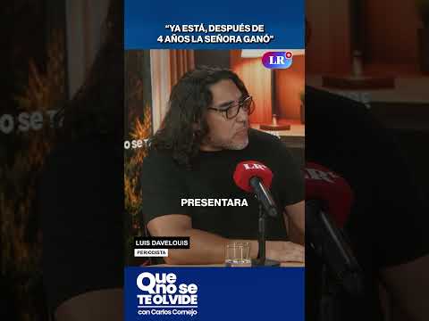 “YA ESTÁ, DESPUÉS DE 4 AÑOS LA SEÑORA GANÓ” | QNSTO #shorts