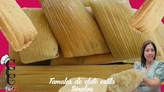 Tamales de elote estilo Sinaloa.. como en el rancho