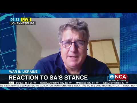 War in Ukraine | Reaction to SA's stance