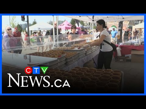 YouTube video thumbnail: Annual Butter Tart Festival Returns to Barrie