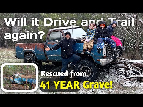 ABANDONED Dodge Power Wagon Rescue! Will it RUN, DRIVE, & TRAIL after 41 Years?!