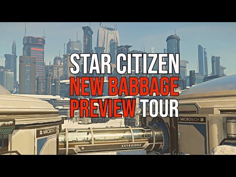 Star Citizen 3 9 New Babbage Preview Tour MicroTech Major Landing