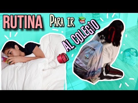MI RUTINA DE MAÑANA PARA IR AL COLEGIO 🌺-SoFi TiRaDo